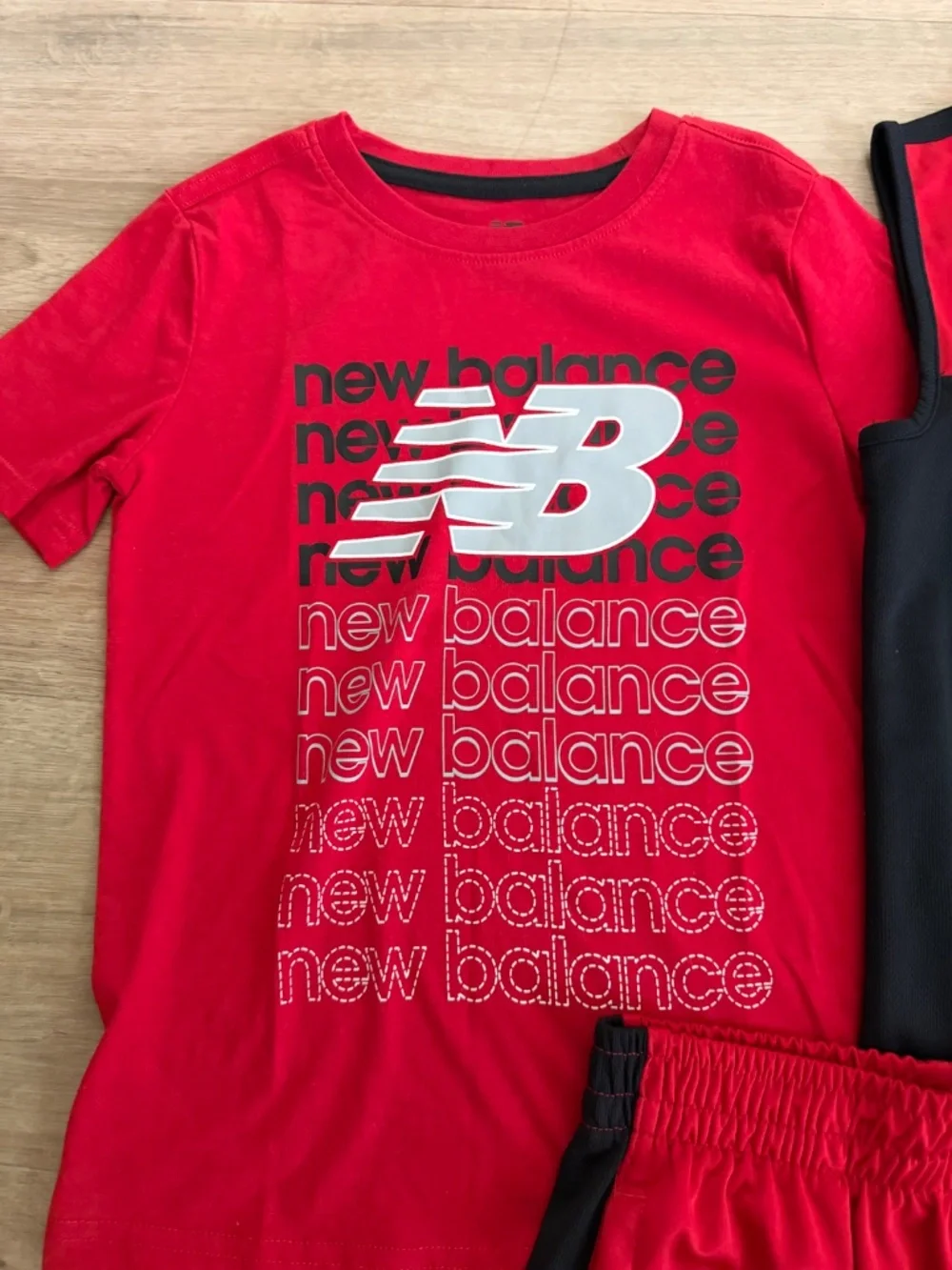 New Balance boys three piece set size 8